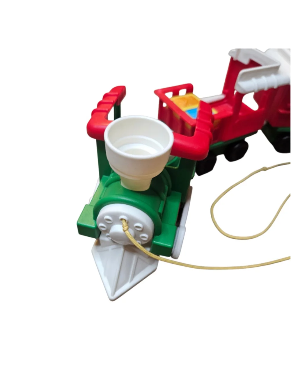 Vintage Fisher Price Little People 1998 Christmas Train 72698 Elf 3 Car Set